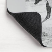 Tapis de souris de Phororhacos Terrorbird (Coin)