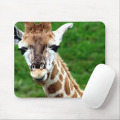 Tapis de souris de photo de girafe (Avec souris)