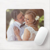 Tapis de souris de photo de recouvrement d'AMOUR (Avec souris)