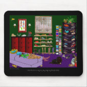 Tapis de souris de pièce de chaussures (Devant)