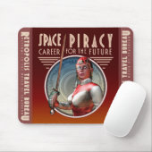 Tapis de souris de piraterie de l'espace (Avec souris)