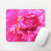 Tapis de souris de pivoine (Avec souris)