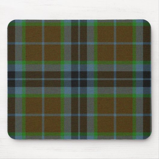Tapis de souris de plaid de tartan de Thomson (Devant)