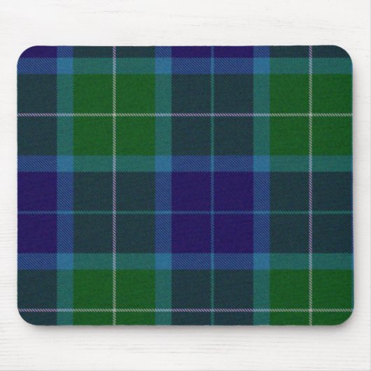 Tapis de souris de plaid de tartan de Wallace (Devant)