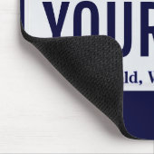 Tapis de souris de plaque minéralogique de la (Coin)