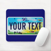 Tapis de souris de plaque minéralogique de l'Ohio (Avec souris)