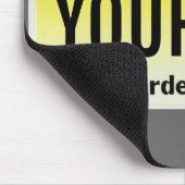 Tapis de souris de plaque minéralogique de New (Coin)