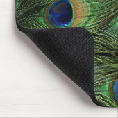 Tapis de souris de plume de paon (Coin)