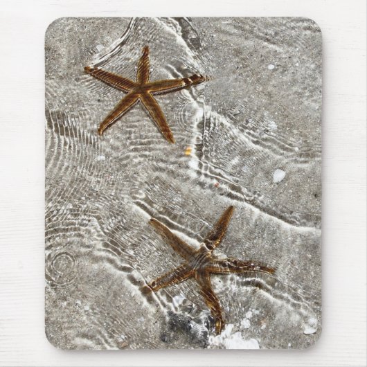 Tapis de souris de poissons d'étoile (Devant)