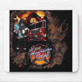 Tapis de souris de pompier (Devant)
