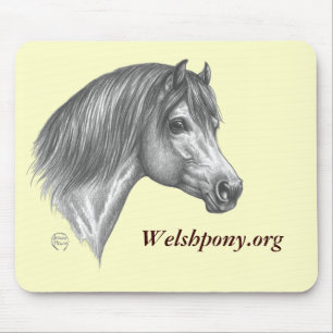 Tapis de souris de poney de gallois