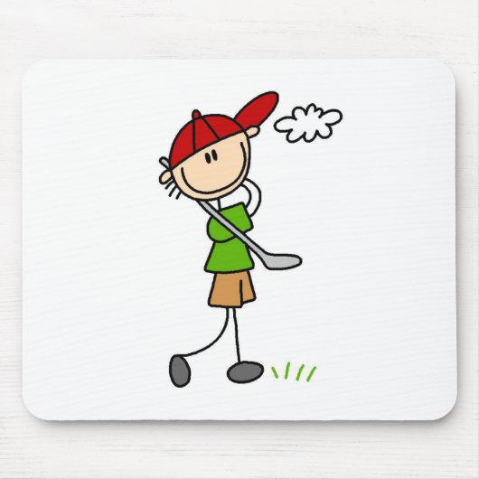 Tapis de souris de pose de golf (Devant)