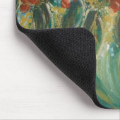 Tapis de souris de pot de fleur par Becki Abrisz (Coin)