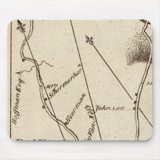 Tapis De Souris De Poughkeepsie à Albany 22 (Devant)