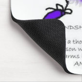 Tapis de souris de prière d'amitié (Coin)