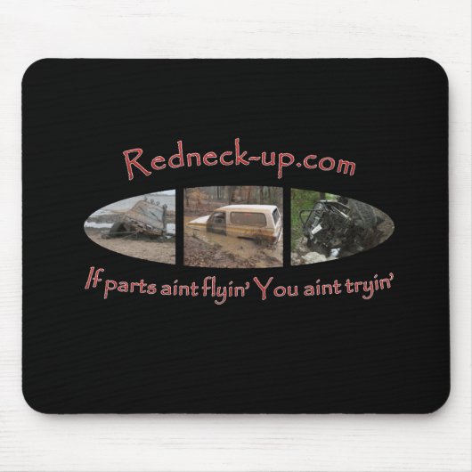 tapis de souris de Redneck-up.com (Devant)