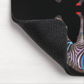 Tapis de souris de réflexion Zebra (Coin)