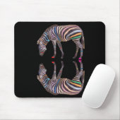 Tapis de souris de réflexion Zebra (Avec souris)