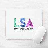 Tapis de souris de réunion annuelle de LSA 2018 (Avec souris)