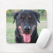 Tapis de souris de Rottie (Avec souris)
