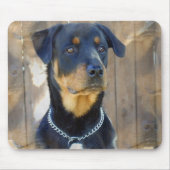 Tapis de souris de rottweiler (Devant)