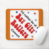 Tapis de souris de rouleaux de Bay City (Avec souris)