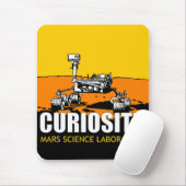 Tapis de souris de Rover de curiosité (Avec souris)