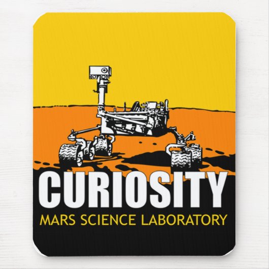 Tapis de souris de Rover de curiosité (Devant)