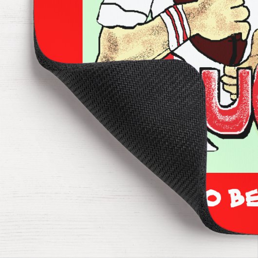 TAPIS DE SOURIS DE RUGBY (Coin)