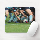 tapis de souris de rugby (Avec souris)