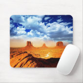 Tapis de souris de scène de désert (Avec souris)