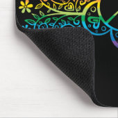 Tapis de souris de signe de paix (Coin)