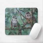 Tapis de souris de singes-écureuils (Avec souris)