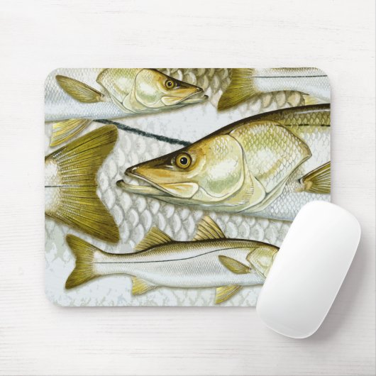 Tapis de souris de Snook (Avec souris)