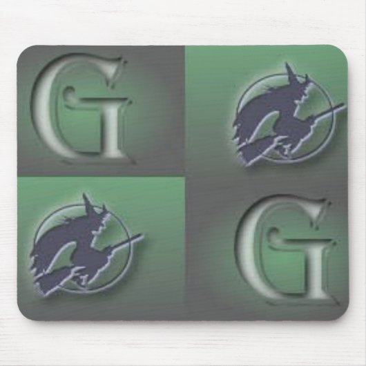 Tapis de souris de sorcières (Devant)