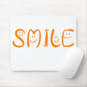 Tapis de souris de sourire (Avec souris)