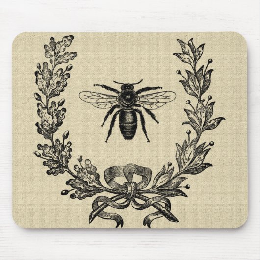 Tapis de souris de style Shabby Chic (Devant)