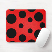 Tapis de souris de tache de Ladybird (Avec souris)
