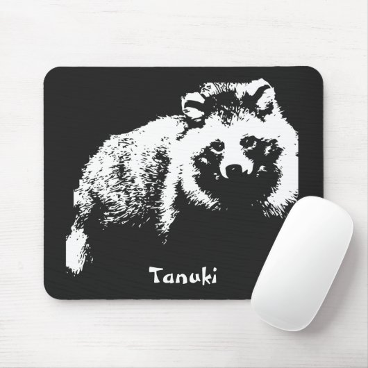 Tapis de souris de Tanuki (Avec souris)