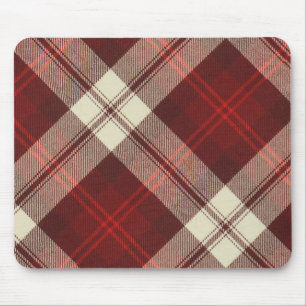 Tapis de souris de tartan de cerise de McAleer
