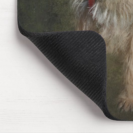 Tapis de souris de Terrier de frontière (Coin)