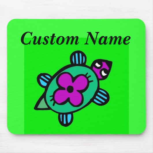 Tapis de souris de tortue (Devant)