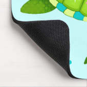 Tapis de souris de tortue verte (Coin)