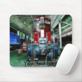 tapis de souris de train (Avec souris)