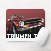 Tapis de souris de Triumph TR6 (Avec souris)