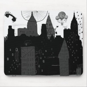 Tapis de souris de ville