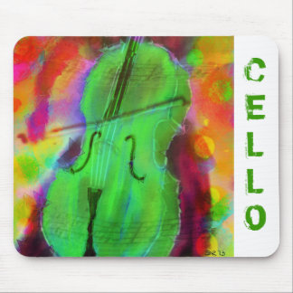 Tapis de souris de violoncelle d'Apple
