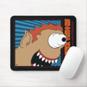 TAPIS DE SOURIS DE VISIONS DE MONSTRE (Avec souris)