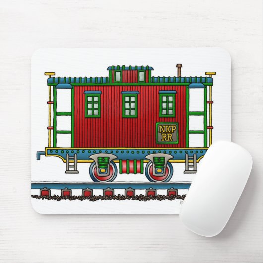 Tapis de souris de voiture de cambuse de train (Avec souris)