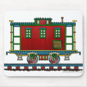 Tapis de souris de voiture de cambuse de train (Devant)